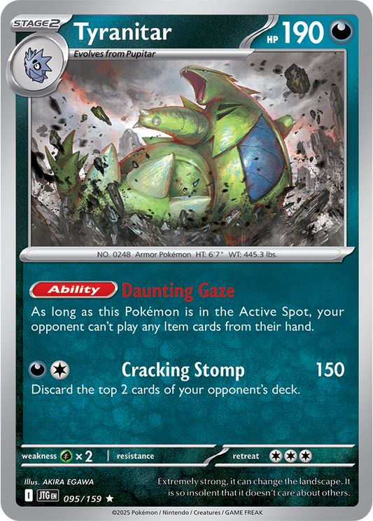 Journey Together - 095/159 - Tyranitar - Holo