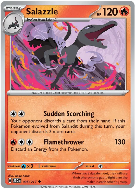 Ascended Heroes - 035/217 - Salazzle