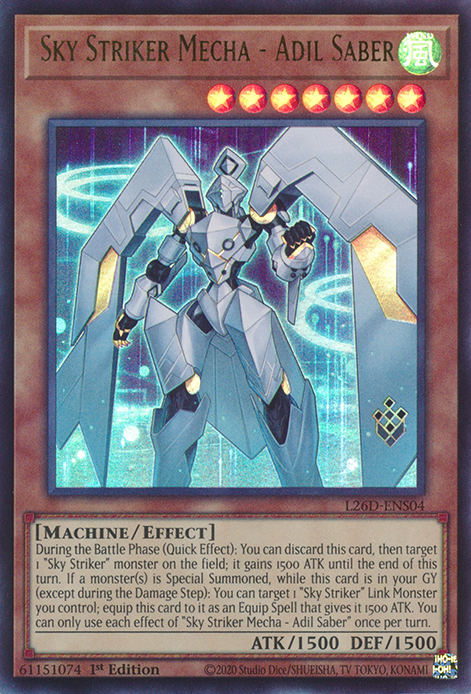 L26D-ENS04 - Sky Striker Mecha - Adil Saber