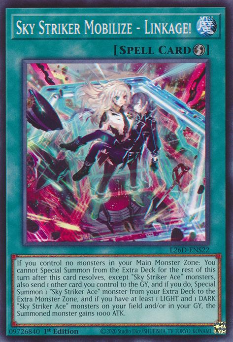 L26D-ENS22 - Sky Striker Mobilize - Linkage!