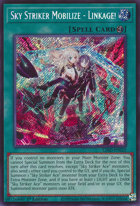 L26D-ENS22 - Sky Striker Mobilize - Linkage!