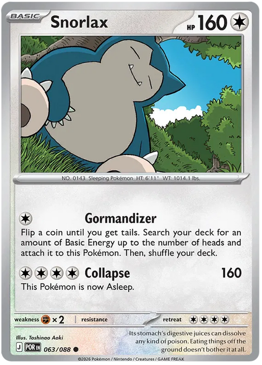 Perfect Order - 063/088 - Snorlax