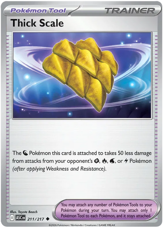 Ascended Heroes - 211/217 - Thick Scale