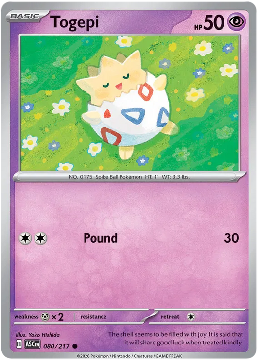 Ascended Heroes - 080/217 - Togepi