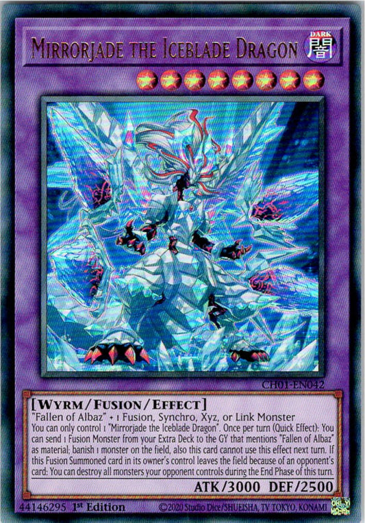 CH01-EN042 - Mirrorjade the Iceblade Dragon