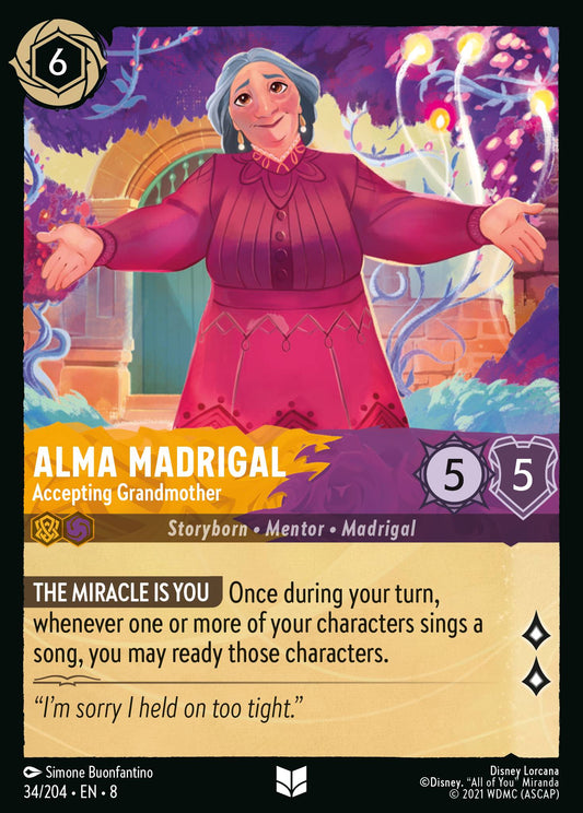 Reign Of Jafar - 034/204 - Alma Madrigal - Accepting Grandmother