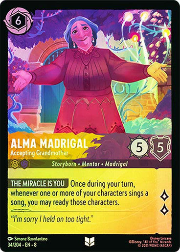 Reign Of Jafar - 034/204 - Alma Madrigal - Accepting Grandmother - Foil