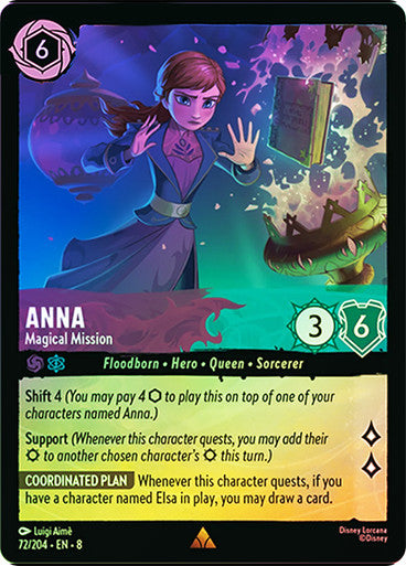 Reign Of Jafar - 072/204 - Anna - Magical Mission - Foil