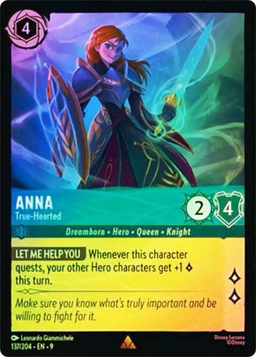 Fabled - 137/204 - Anna - True-Hearted - Foil