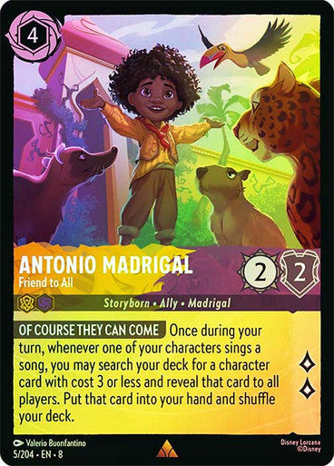 Reign Of Jafar - 005/204 - Antonio Madrigal - Friend to All - Foil