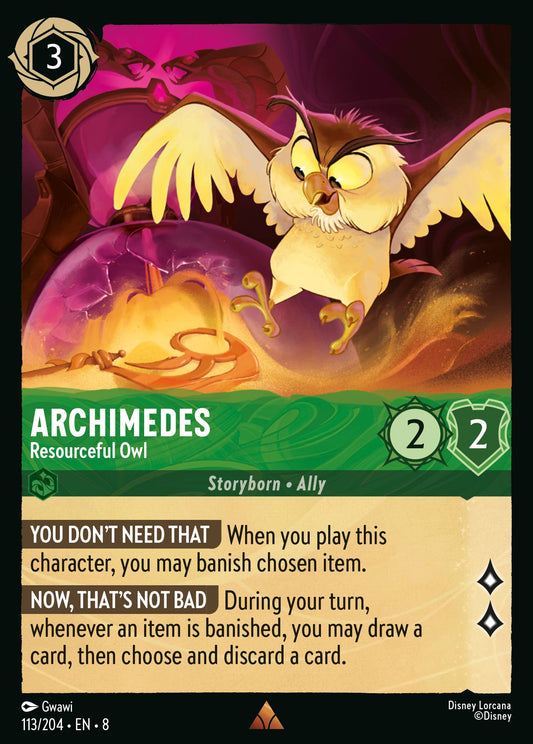 Reign Of Jafar - 113/204 - Archimedes - Resourceful Owl