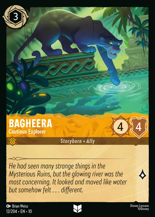 Whispers in the Well - 012/204 - Bagheera - Cautious Explorer