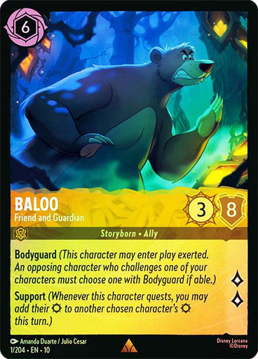 Whispers in the Well - 001/204 - Baloo - Friend and Guardian - Foil
