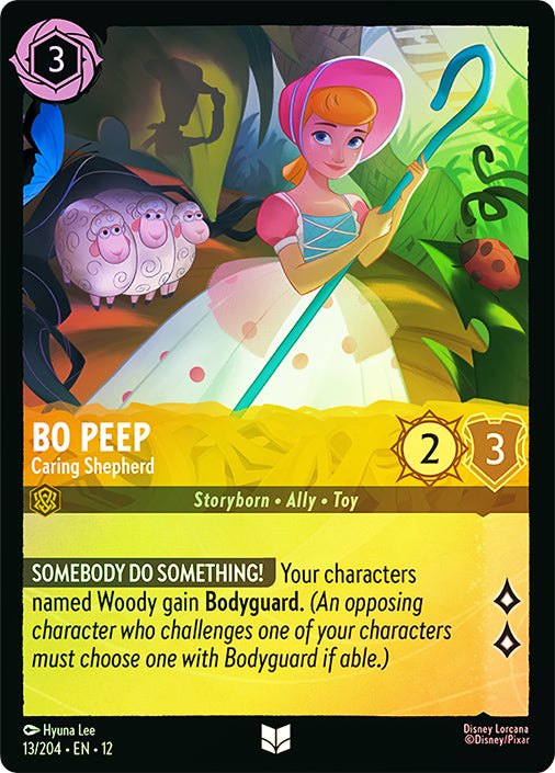 Wilds Unknown - 013/204 - Bo Peep - Caring Shepherd - Foil