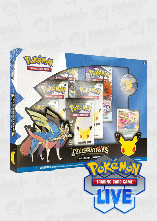 Live Code Card: Celebrations Deluxe Pin Collection