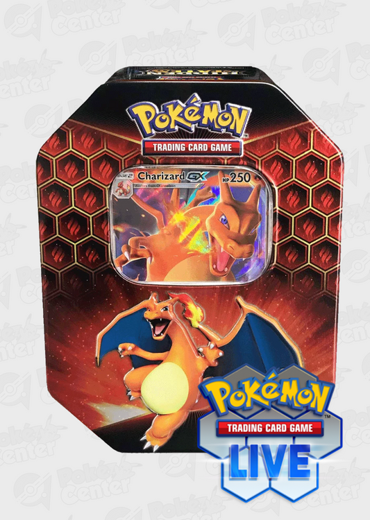 Live Code Card: Hidden Fates Tin: Charizard GX