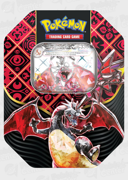 Paldean Fates EX Tin: Charizard