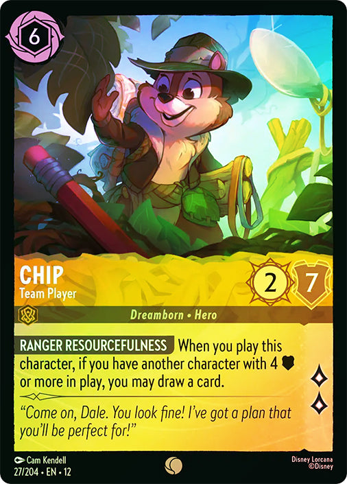Wilds Unknown - 027/204 - Chip - Team Player - Foil