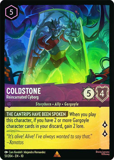 Whispers in the Well - 051/204 - Coldstone - Reincarnated Cyborg - Foil