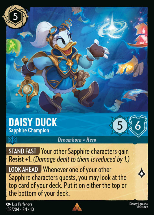 Whispers in the Well - 158/204 - Daisy Duck - Sapphire Champion