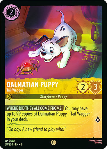 Reign Of Jafar - 038/204 - Dalmatian Puppy - Tail Wagger - Foil