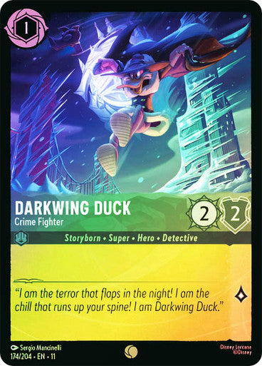 Winterspell - 174/204 - Darkwing Duck - Crime Fighter - Foil
