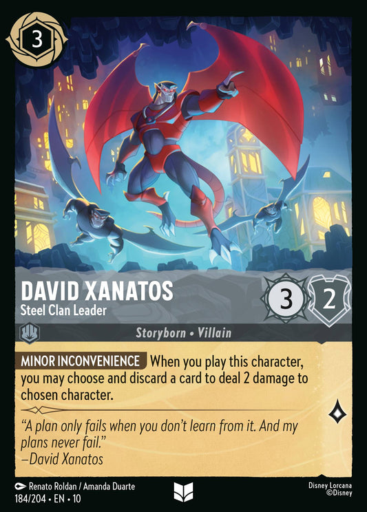 Whispers in the Well - 184/204 - David Xanatos - Steel Clan Leader