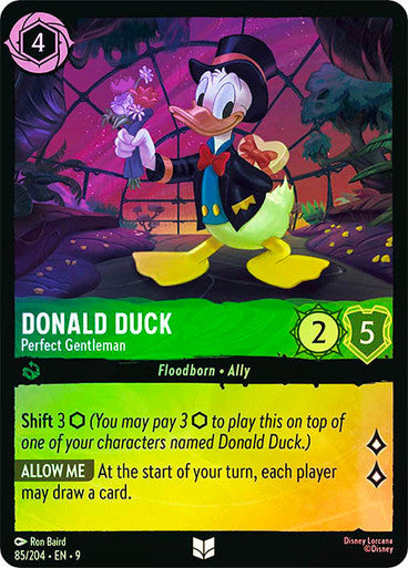 Fabled - 085/204 - Donald Duck - Perfect Gentleman - Foil