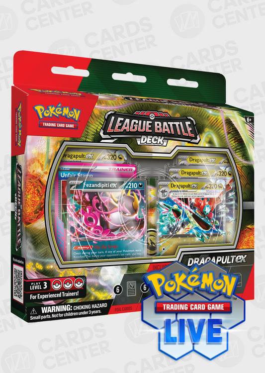 Live Code Card: Dragapult ex League Battle Deck