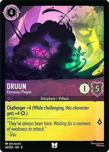 Reign Of Jafar - 046/204 - Druun - Ravenous Plague - Foil