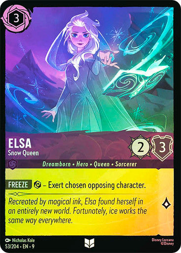 Fabled - 053/204 - Elsa - Snow Queen - Foil