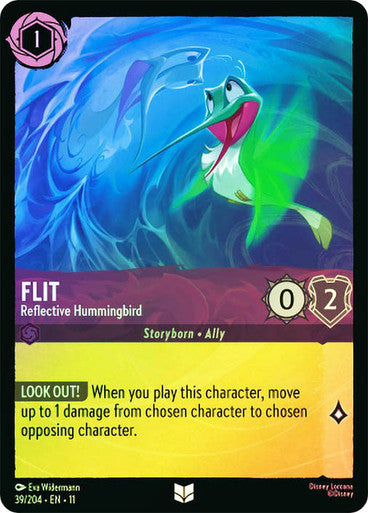 Winterspell - 039/204 - Flit - Reflective Hummingbird - Foil