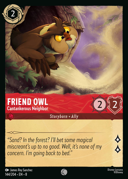 Reign Of Jafar - 144/204 - Friend Owl - Cantankerous Neighbor