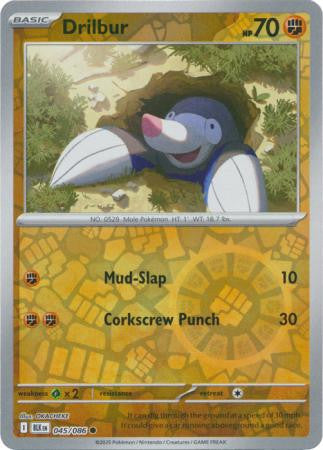 Black Bolt - 045/086 - Drilbur - Reverse Holo