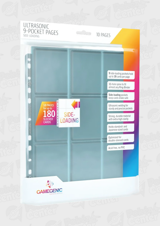 Gamegenic 9-Pocket Pages (10 pieces)