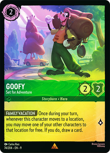 Fabled - 074/204 - Goofy - Set for Adventure - Foil