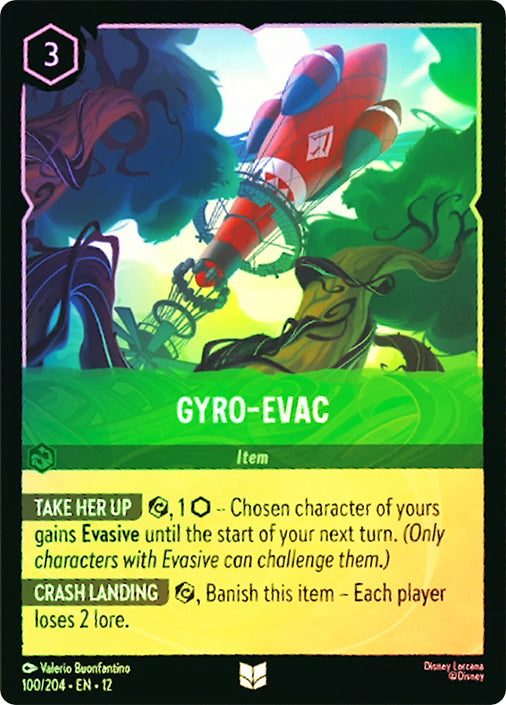 Wilds Unknown - 100/204 - Gyro‐Evac - Foil