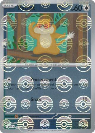 White Flare - 072/086 - Patrat - Poké Ball Reverse Holo