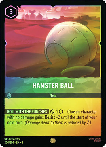 Reign Of Jafar - 204/204 - Hamster Ball - Foil