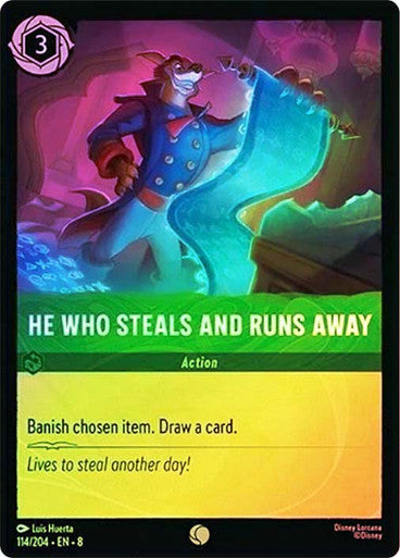Reign Of Jafar - 114/204 - He Who Steals and Runs Away - Foil