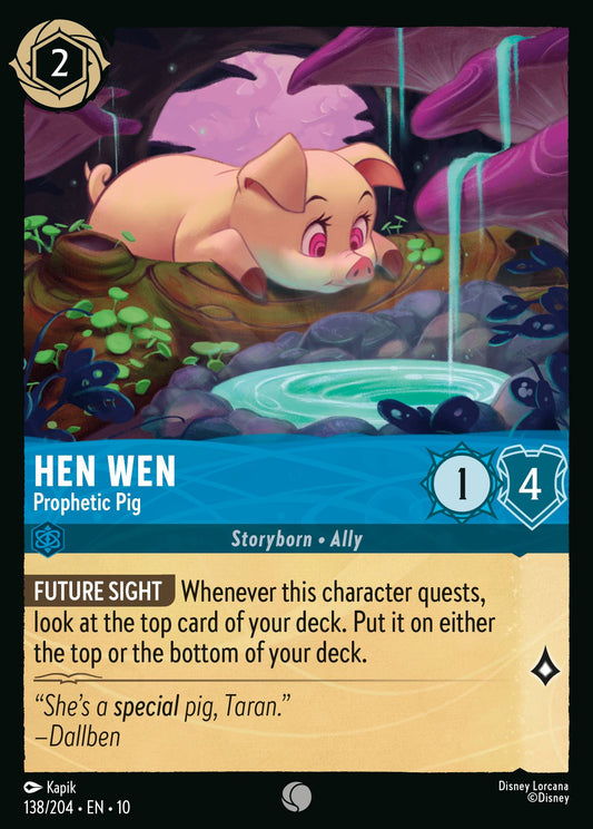 Whispers in the Well - 138/204 - Hen Wen - Prophetic Pig