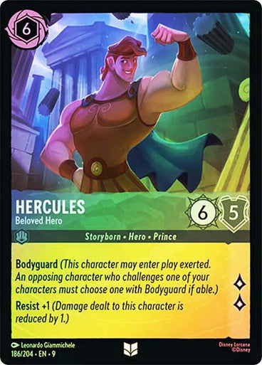 Fabled - 186/204 - Hercules - Beloved Hero - Foil