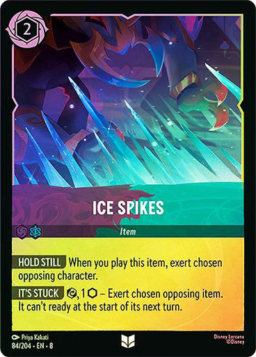 Reign Of Jafar - 084/204 - Ice Spikes - Foil