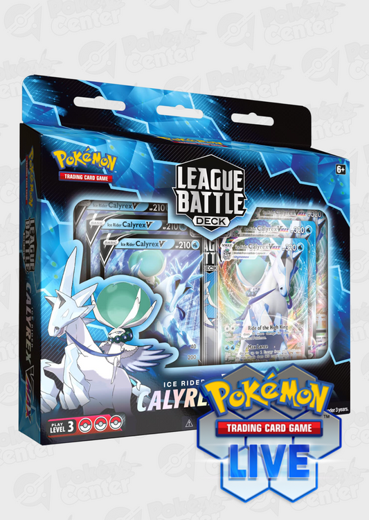 Live Code Card: Ice Rider Calyrex VMAX League Battle Deck