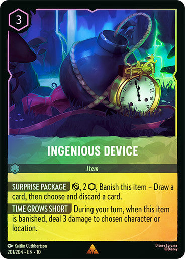 Whispers in the Well - 201/204 - Ingenious Device - Foil