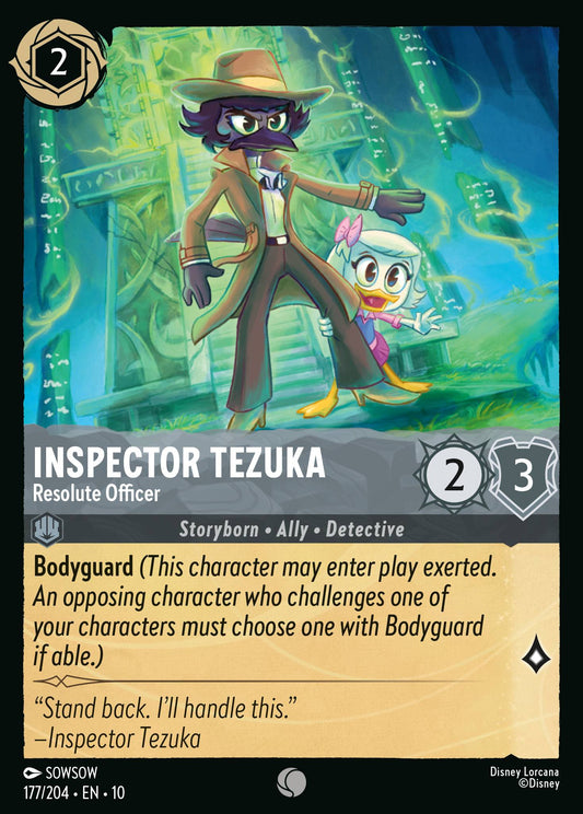 Whispers in the Well - 177/204 - Inspector Tezuka - Resolute Officer