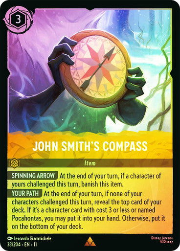 Winterspell - 033/204 - John Smith's Compass - Foil
