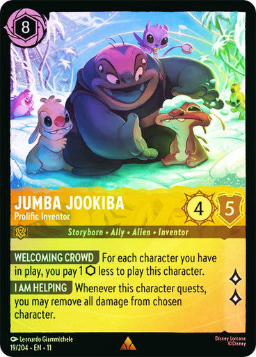 Winterspell - 019/204 - Jumba Jookiba - Prolific Inventor - Foil