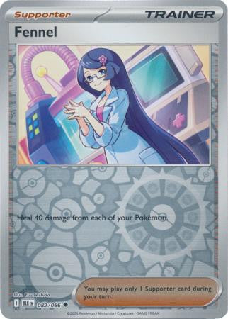 Black Bolt - 082/086 - Fennel - Reverse Holo