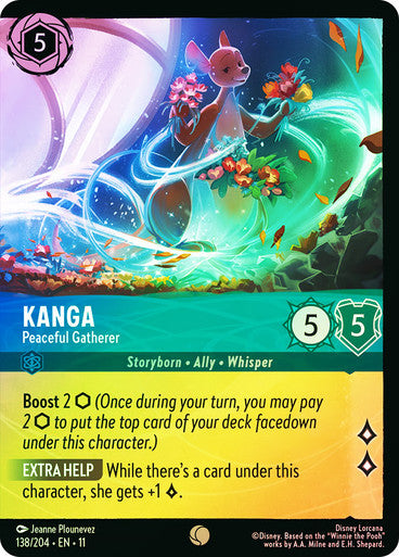 Winterspell - 138/204 - Kanga - Peaceful Gatherer - Foil